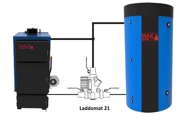 схема установки смесительного узла Laddomat фото